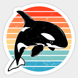 Cute orca killer whale Sticker